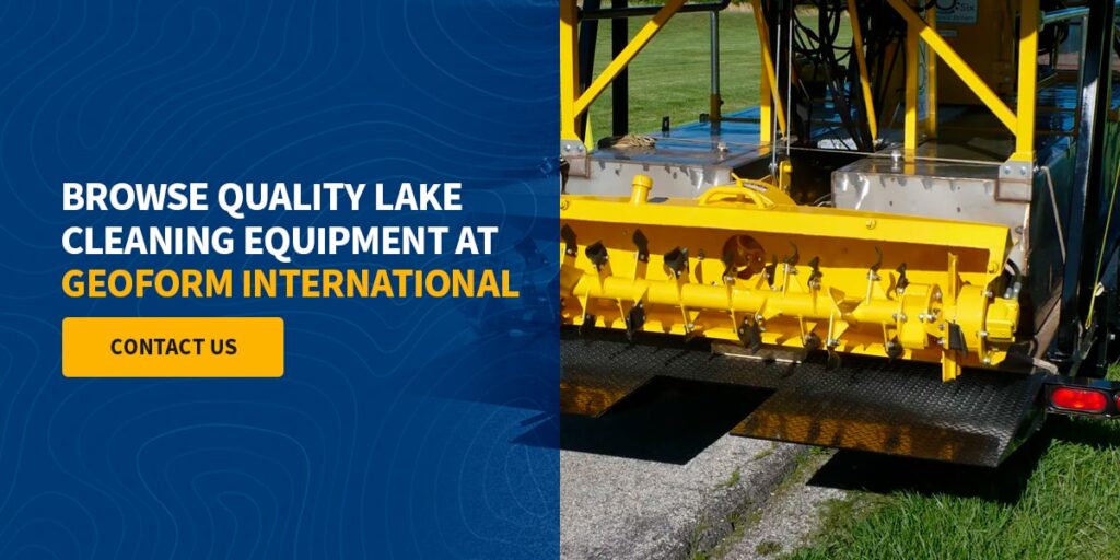 lake cleaning dredge