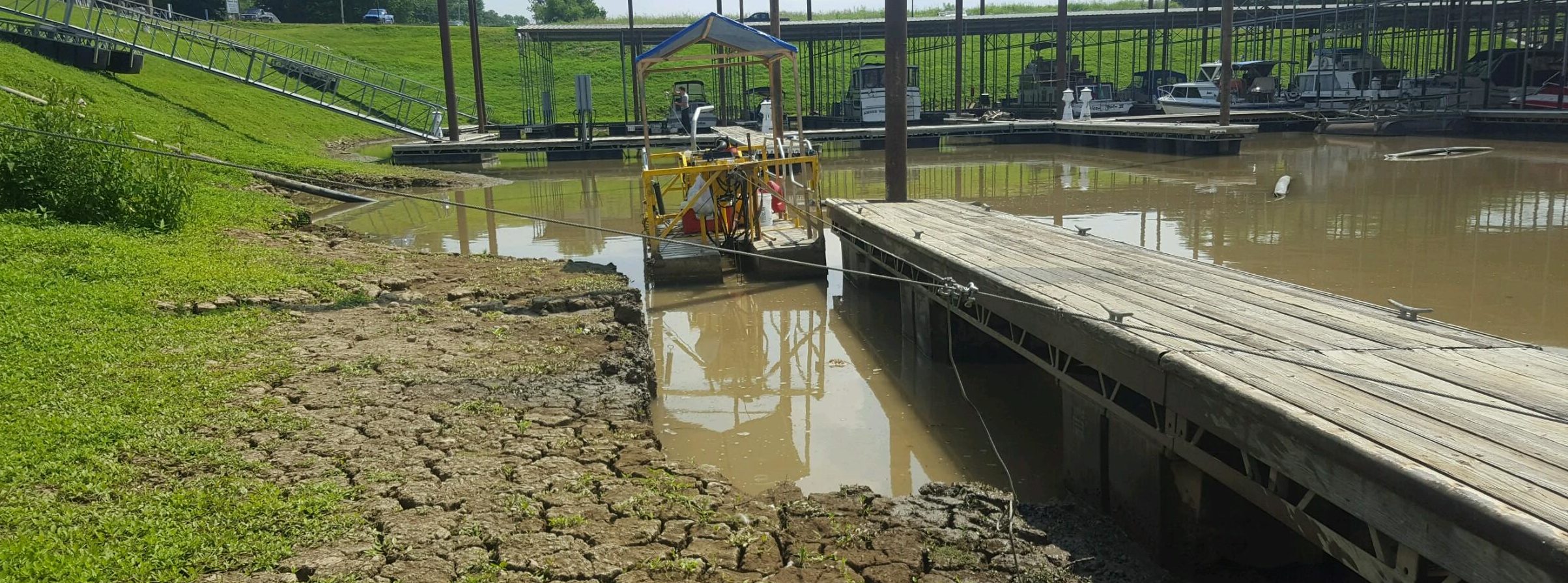 Dredging a Marina